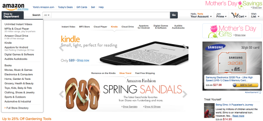Amazon mulai ada iklan